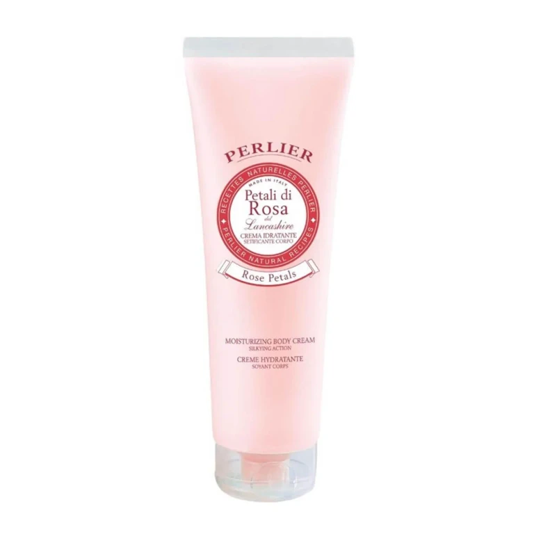 Moisturizing body cream with rose petals Perlier 250 ml