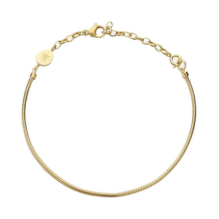 Hádek Essential BNL064 Gold Plated Chain Bracelet