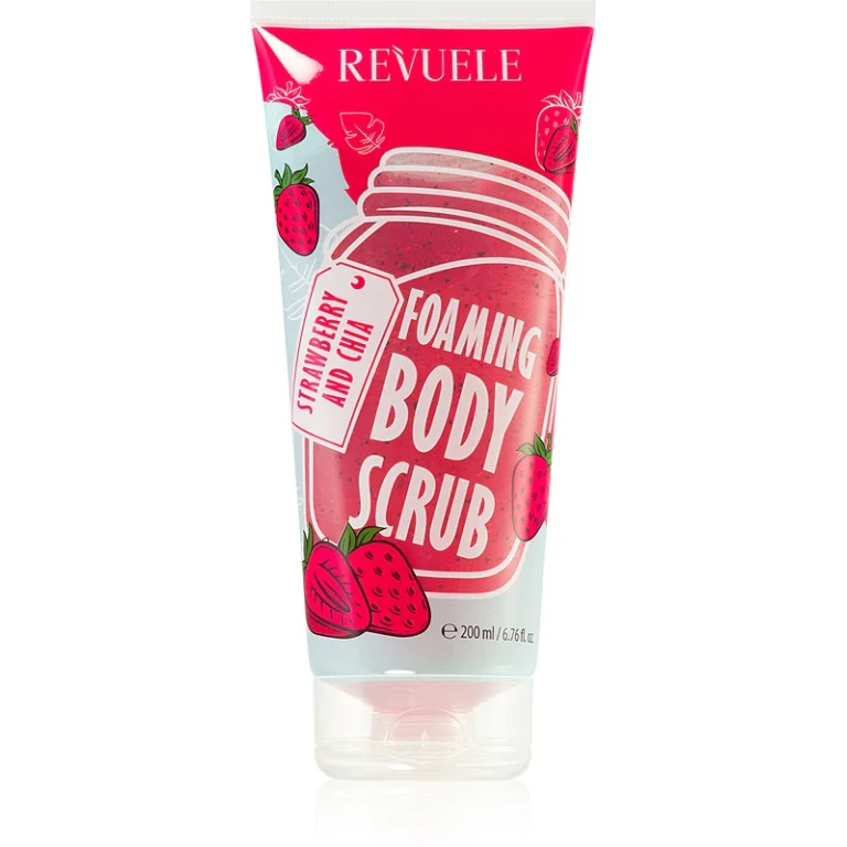 Strawberry and Chia Hydrating Body Scrub 200ml