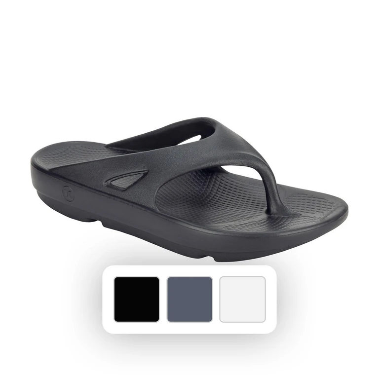Men's Injection Flip-Flop - BLACK 12:- 12, Black