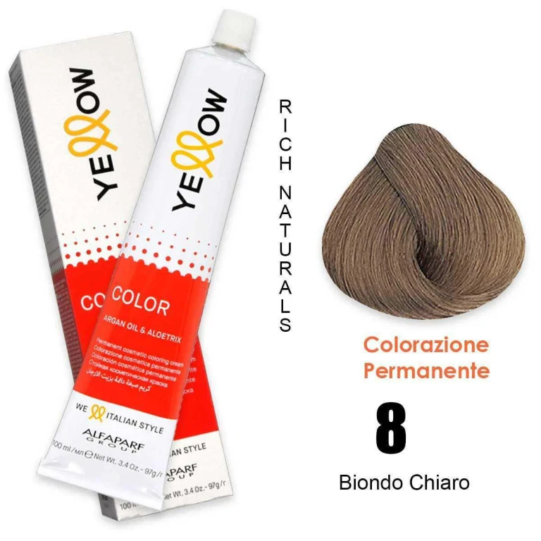 Yellow Color Permanent 8.0 100Ml