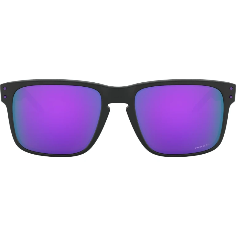 Holbrook Sunglasses - Matte Black - Prizm Violet Iridium Lens