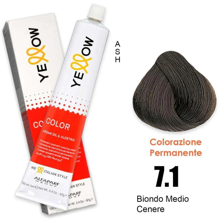 Yellow Color Permanent 7.1 100Ml