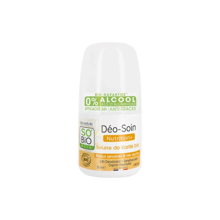 LÉa nature so bio étic Shea Butter Deodorant Roll-on, 50 ml