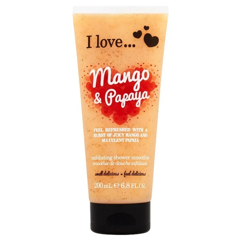 , original, mango and papaya, exfoliating, shower gel, for all skin types, 200 ml