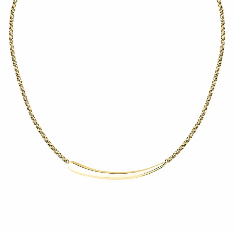 Charming Women's Necklace in Gold-Plated Steel Design Sayp02