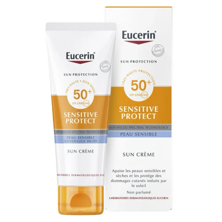Sensitive Protect sun protection Creams with very high protection Spf50+ Face 50ml