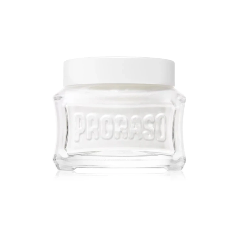 White pre-shave cream for sensitive skin 100 ml