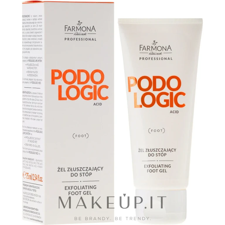 Podiatry Acid Exfoliating Foot Gel 75ml