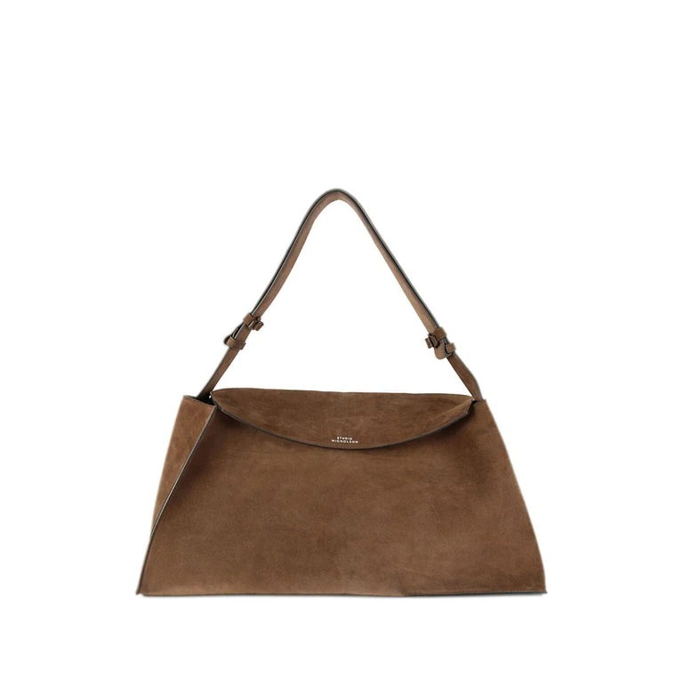 Shoulder Bag Leather "The Folded"