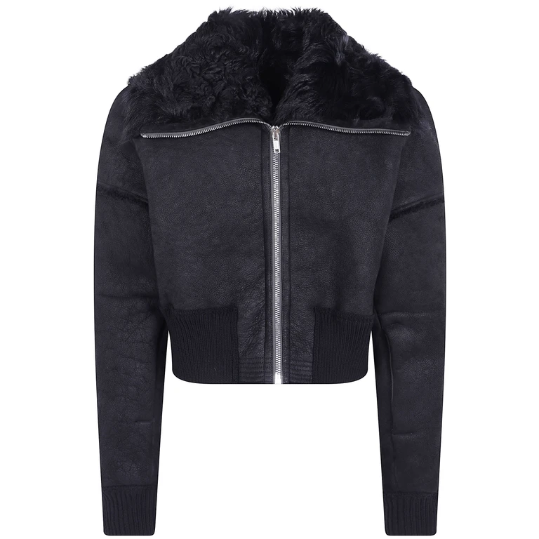 Jacket Cropped Suede "Flight"