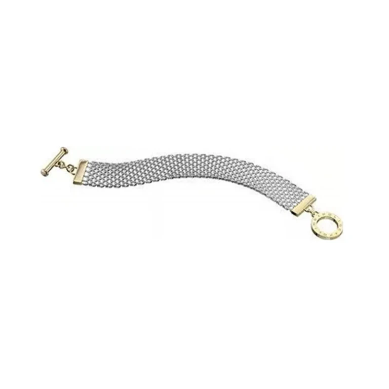 Women's Two-Tone Bracelet in Steel Pj25582Bsg.02