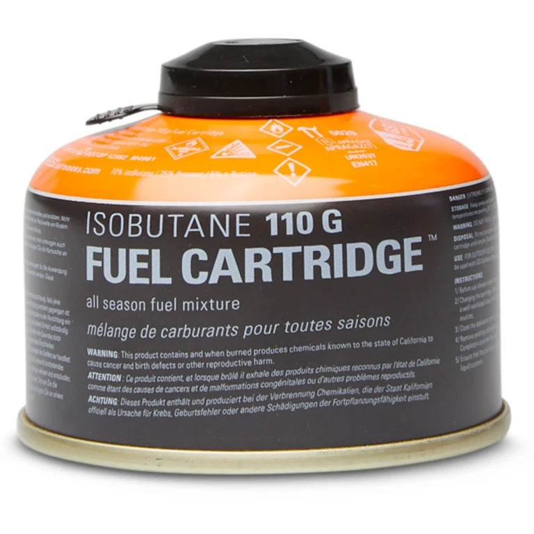 Isobutane 110 g Fuel Cartridge
