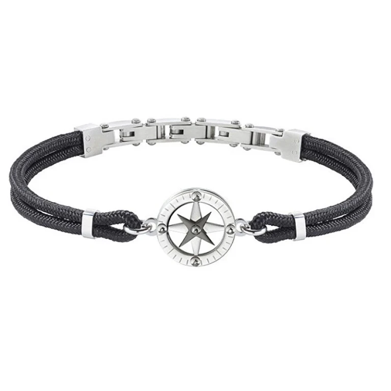 Two-Tone Bracelet in Steel Versilia Sahb07