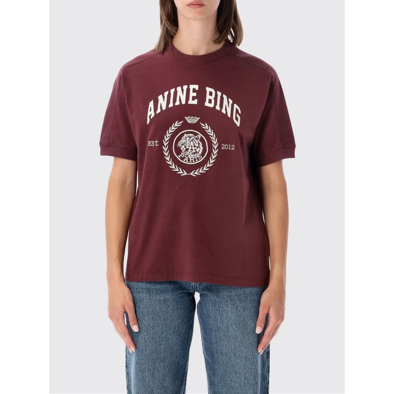T-Shirt Woman color Burgundy (A081269528)