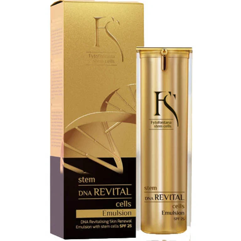 Dna Revital Emulsion with Stem Cells for Skin Regeneration and DNA Revitalization SPF 25 30 ml