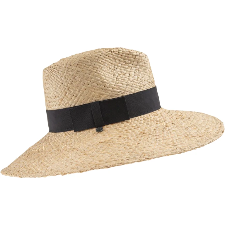 Frederica A Fedora Hat in Raffia - Unisex