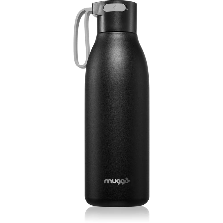 Pure self-cleaning bottle thermos black 450 ml