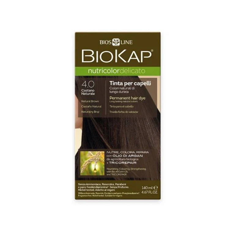 NUTRICOLOR DELICATO - Hair color - 4.00 Brown naturale 140 ml