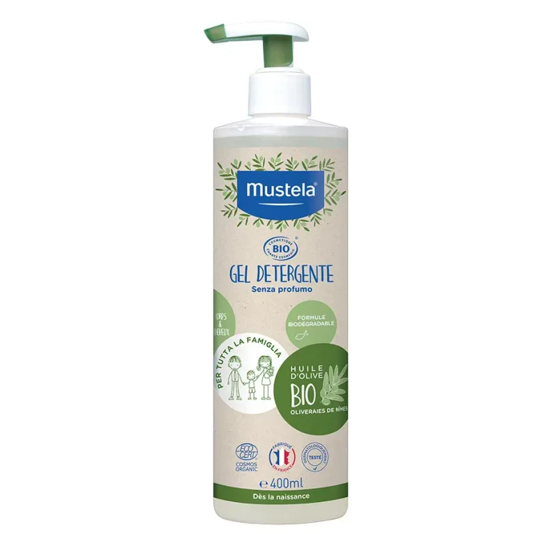 Organic Biodegradable Formula Fragrance-Free Cleansing Gel 400ML