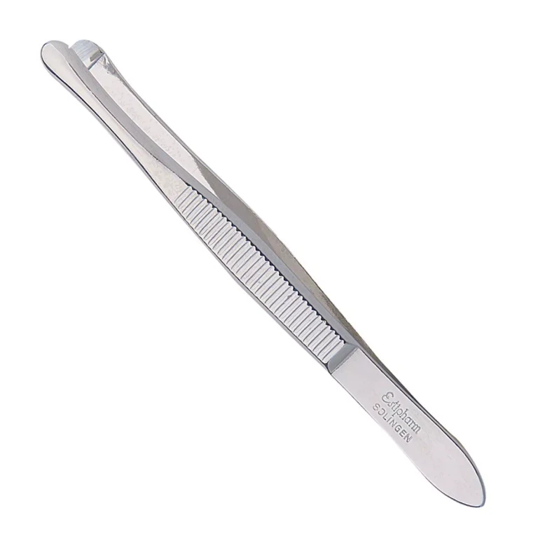 Tweezers 3" Round tips 1 unit Estipharm