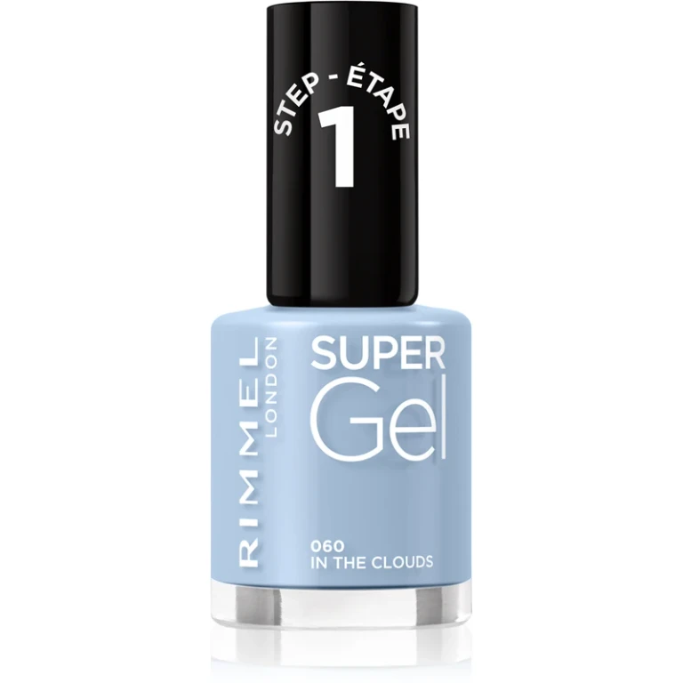 Super Gel Nail Polish Gel Without UV/LED Lamp Color 060 In The Clouds 12 ml