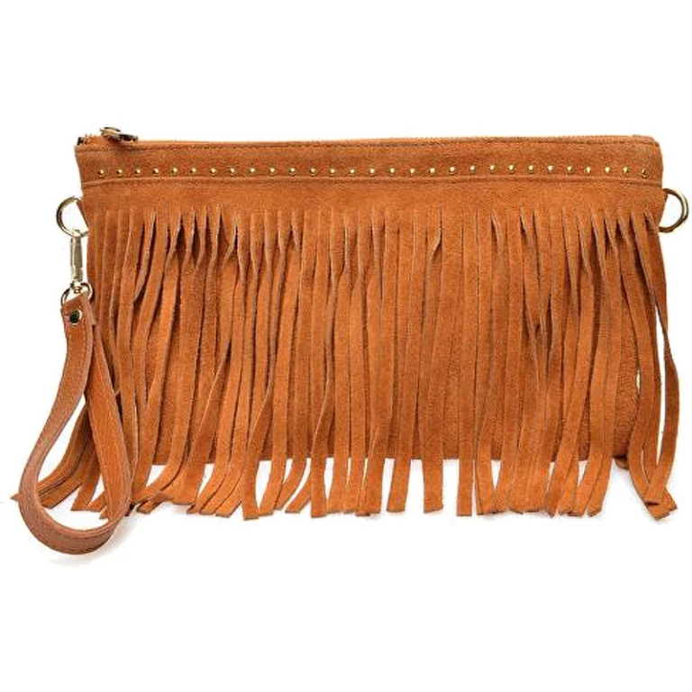 Women's Cognac Leather Handbag