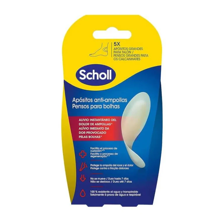Dr. Scholl Large Anti-Blister Heel Pads - 5 units