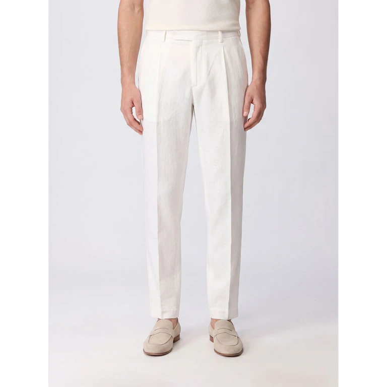 Wool and Cashmere Tailored Trousers (DSE4105ARECHI03)