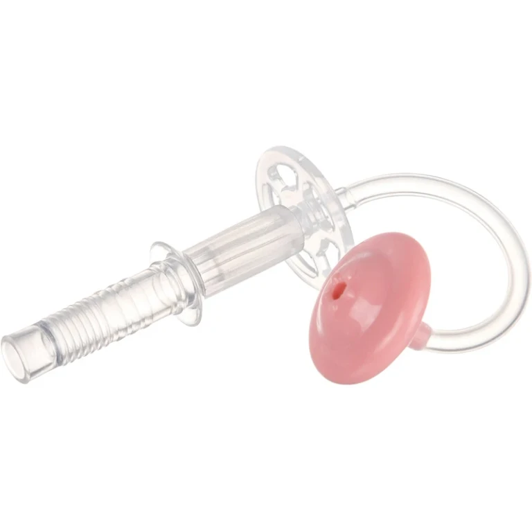 Straw silicone straw with pink weights