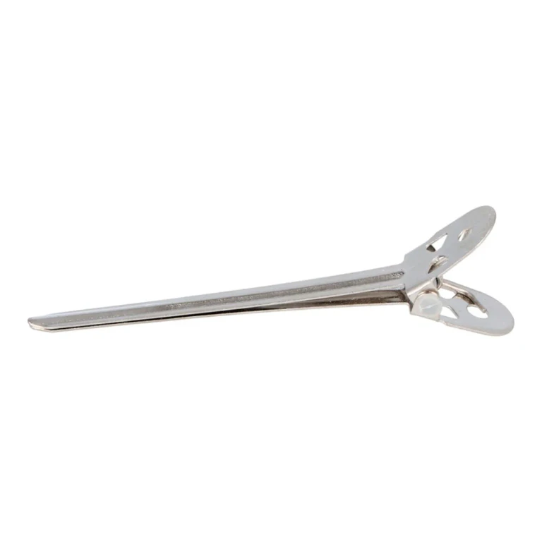Large metal hair clip Eurostil 1 pc.