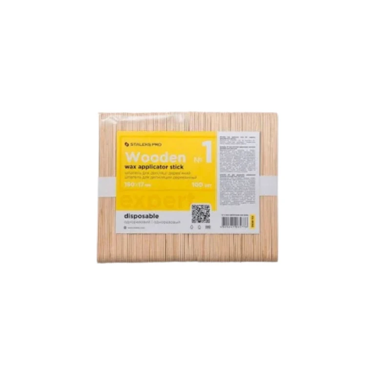 Wooden wax applicator 150 x 17 mm