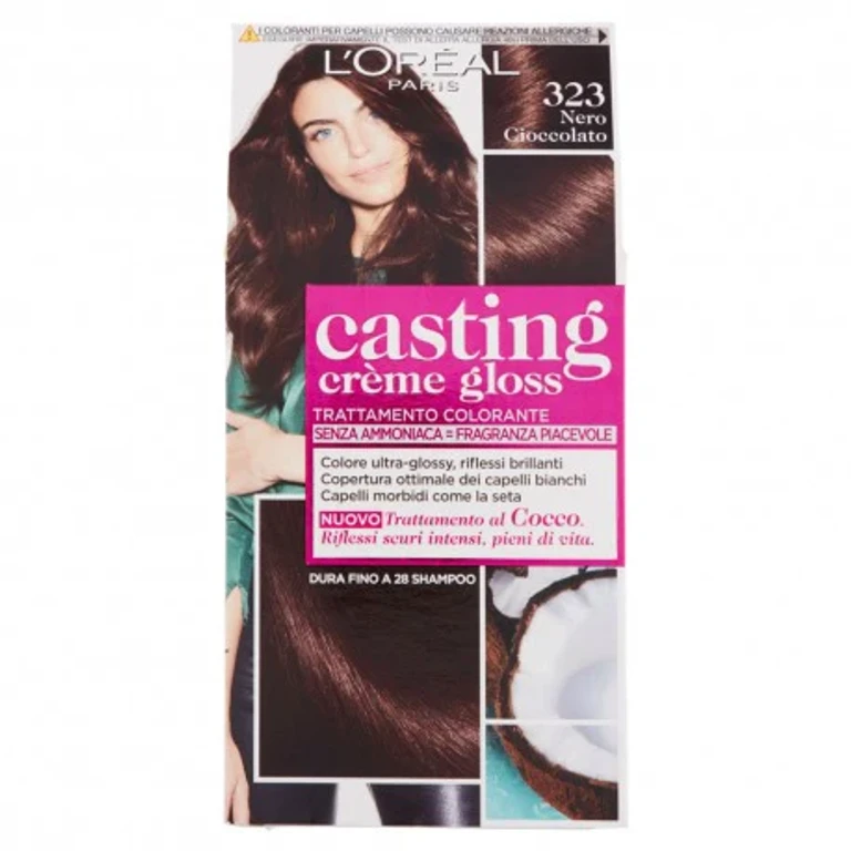 L Oreal Paris Hair Color Casting Creme Gloss Ammonia-Free N210 Blue Black