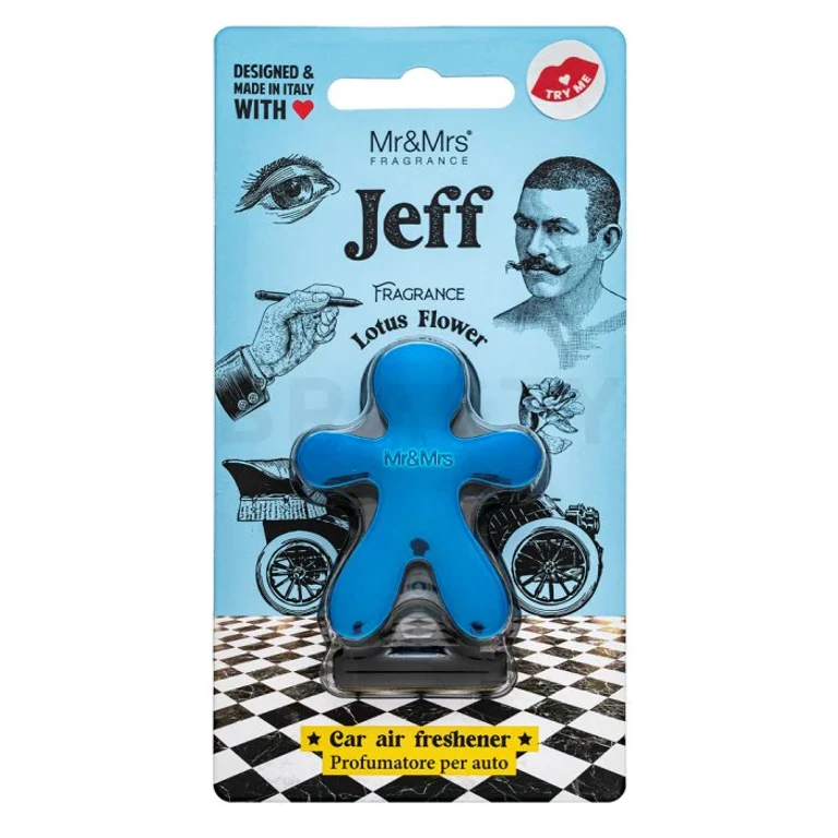 Jeff Chrome Car Deodorant Lotus Flowers