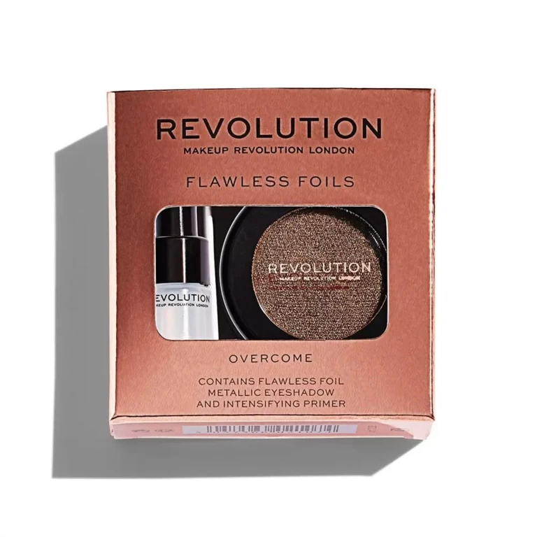 Flawless Foils Vegan Primer Set and Palette Overcome Eyeshadows