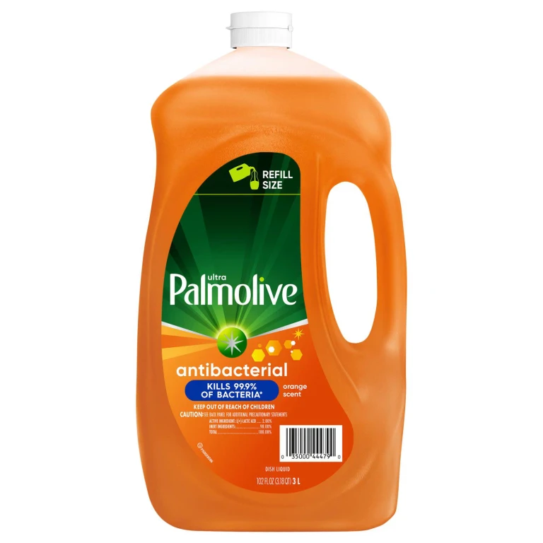 Antibacterial Dishwashing Liquid Dish Soap, Orange 102 fl. oz.