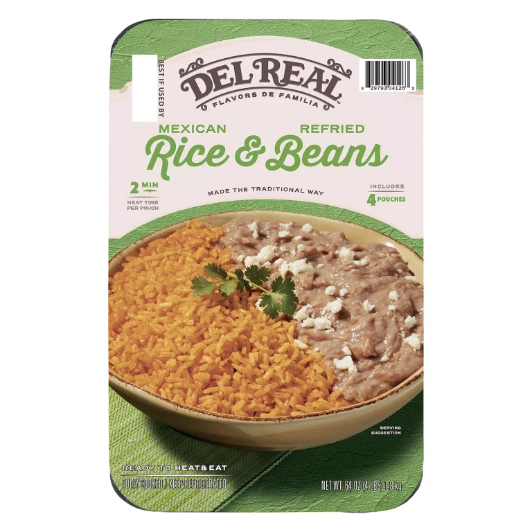 Foods Slow Cooked Rice and Refried Beans, 64 oz.