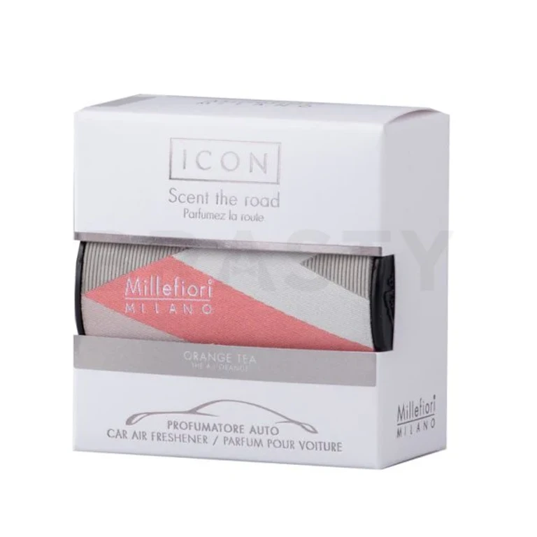 Icon auto deodorant Orange Tea Textil Geometric