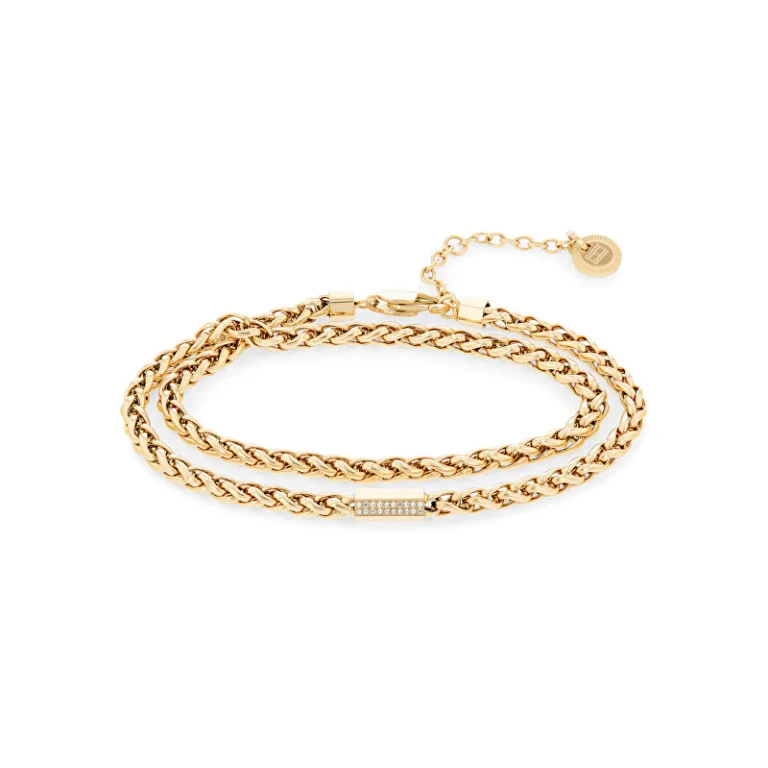 Double Bracelet Gold-Plated Fashion 2780876