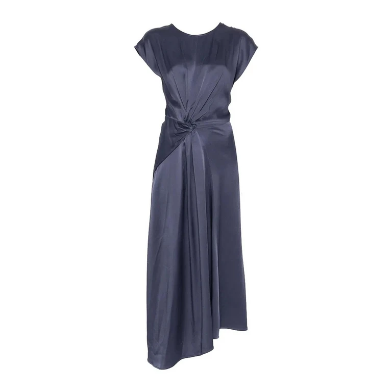 Robe Au Genou - Bleu (1226WDR007292D9808)