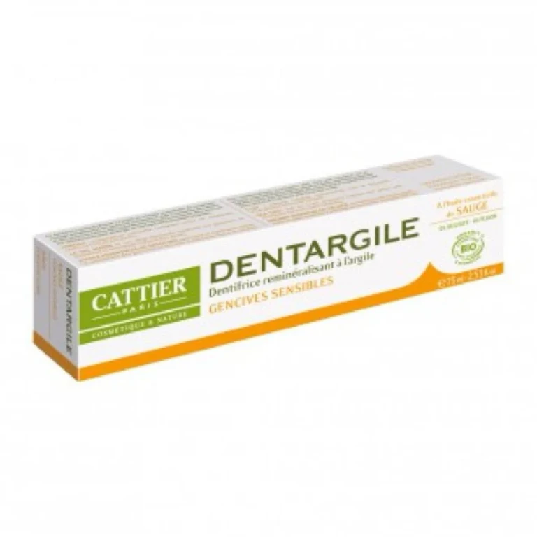 Cattier Dentirgile Organic Clay and Propolis Toothpaste 75ml