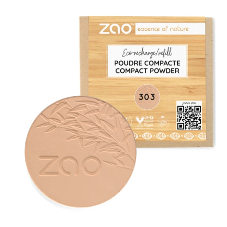 Compact Powder Refill, 303 Apricot Beige (9 G)