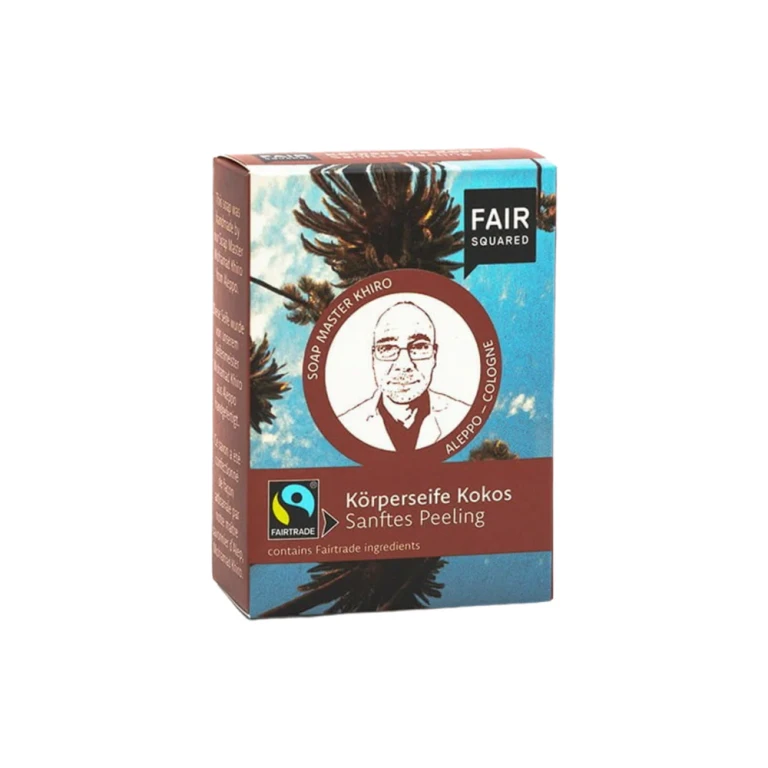Coconut body soap soft peeling 80 g