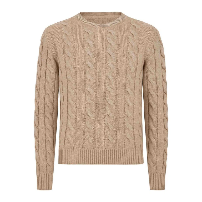Pull Col Rond - Beige (JURSG018000X0012FLE600)
