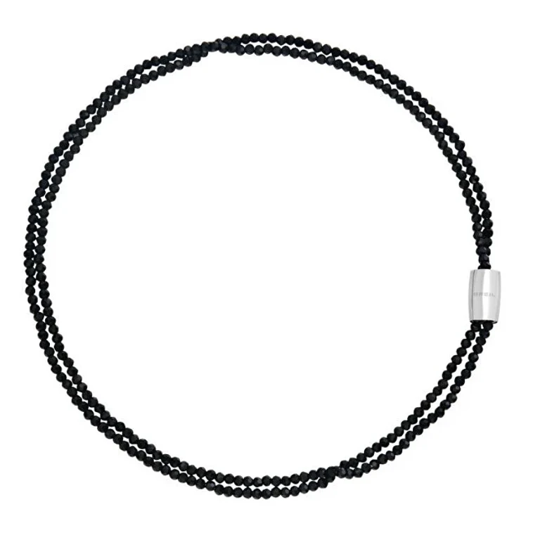 Double Necklace with Magnetic Beads System Tj3686