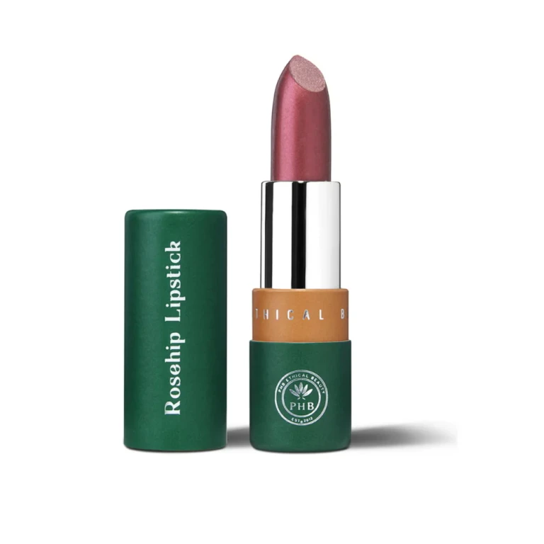 Bio Rosehip Satin Sheen Lipstick, Plum (10g)