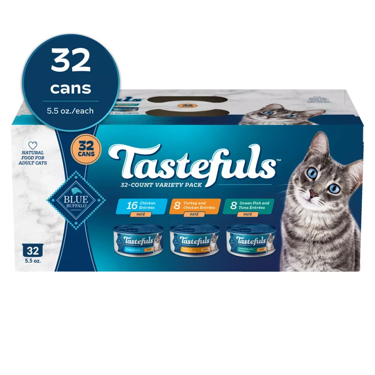 Tastefuls Pate Wet Cat Food, Variety Pack (5.5 oz., 32 ct.)