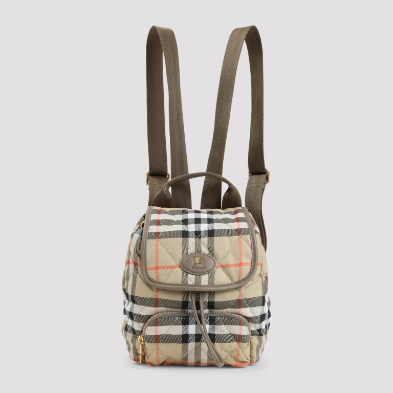 Mini Check Backpack