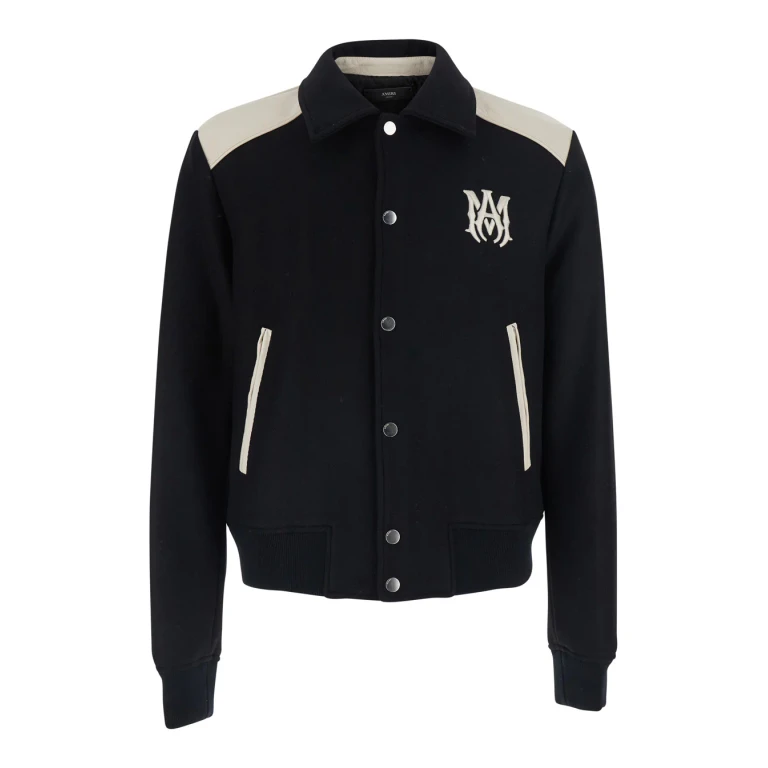 Jacket MA Band Black Leather