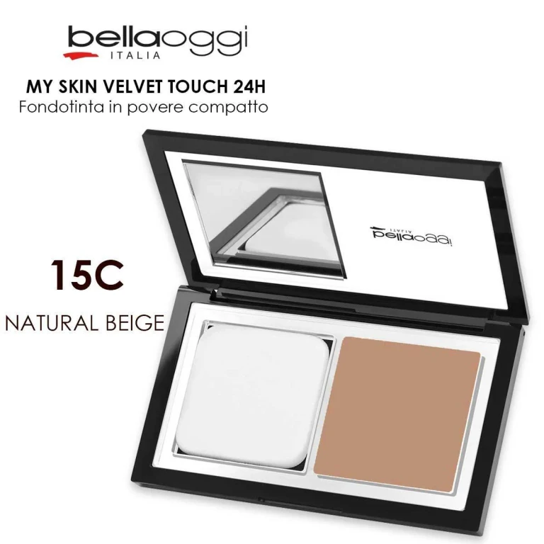 My Skin Velvet Touch Compact Foundation Natural Beige